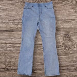 Kim Rogers Women's High-Rise Tummy ControlPull-on Jeans- 10P Average